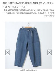THE NORTH FACE PURPE LABEL Denim Field Wide Cropped Pants