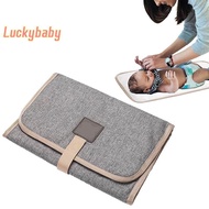 [LuckybabyS] Portable Diaper Changing Pad,Water-Proof Foldable Baby Changing Mat, Travel Diaper Chan