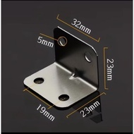 SIKU (1PCS) Angle Bracket Shelf Angle Bracket Angle Bracket Corner Bracket L3.2 cm x 2.3 cm