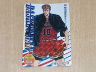 硬閃 90%新(無巢無摺) 櫻木花道 Amada Slam Dunk TV Animation PP Part 1 Cards No 2 男兒當入樽 閃卡 咭 日版