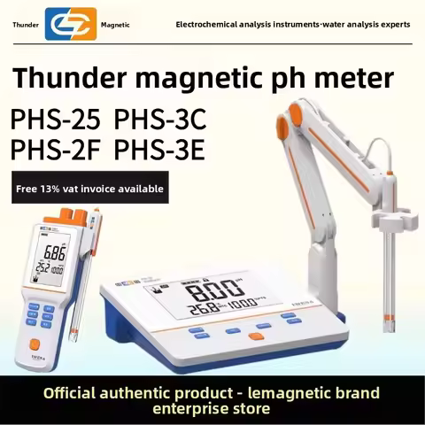 Shanghai Leici precision desktop pH Meter Tester PHS-25 PHS-3C-3E-2F laboratory pH value