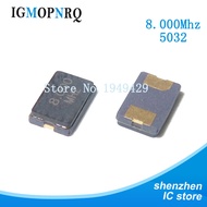 10pcs 8MHZ 8.000mhz 2Pin 5032 smd quartz resonator Crystal