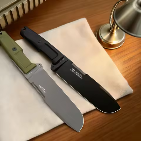 Ontos - High-Strength Jungle Obstacle Clearance Knife, Made of N690 Steel, Emergency Outdoor Knife f