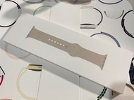 Apple Watch 原廠錶帶 41 公釐星光色運動型錶帶 - M/L