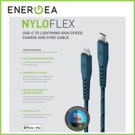 Energea Nyloflex USB Type C to Lightning C94 MFI 1.5m iPhone Cable Charger
