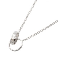 [Used] Cartier Baby Love Necklace B7212500, Neck circumference 45cm, K18WG (White Gold), Baby Love N