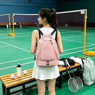 Badminton bag, fitness backpack, large-capacity storage,双肩 pack, tennis bag, basketball training bag
