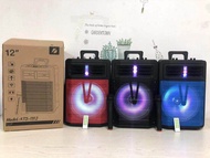 [KTS-1312] 12 inch Wireless Portable Bluetooth Speaker With Led Light [FREE Mic]