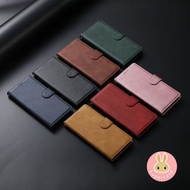 Luxury Leather Business Wallet Phone Case For Realme C85 Pro C75 C75X C76 C67 C65 C35 C30S C25 C25S 