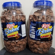 ♈ ☑️ Mialendra's Kixx Baked Chips Chocolate Flavor/Baked Chips/Chocolate Flavor Snacks