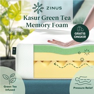 Zinus Kasur Busa Green Tea Memory Foam / Air Flow / Mattress In a Box