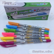 12pcs Flexoffice FO-GELB019 flexstick NEO smooth ink pen ballpen