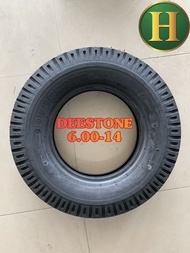 6.00-14  DEESTONE ดอกหน้า8ชั้น🇹🇭ราค1เส้น✅รับประกัน1ปี👍✅❤️