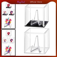 [MagiDeal] Guitar Pick Display Box with Stand Storage 1.97x1.97x1.97inch Decoration Display