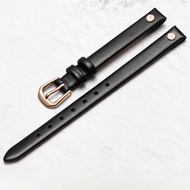 Fossil ผู้หญิง ของแท้ หนัง สายนาฬิกา ES4119 ES4000 U-Shaped ปาก 8 มม.Ultra-Thin Flat Interface Pin B