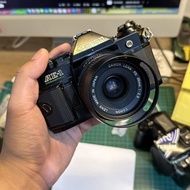 Kamera Analog Canon Ae 1 Program + Lensa 35Mm