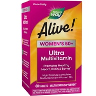 Natures Way Alive Womens Ultra Potency Multivitamin Tablets 60 Count