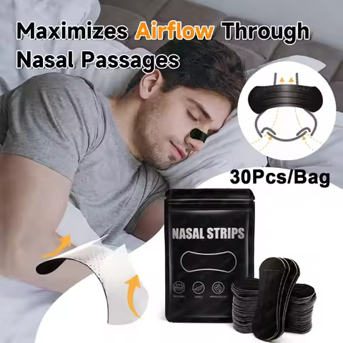 Nasal Strips for Snoring Nasal Patch Correction Physical Expansion Breathable Nasal Patch Better Sle