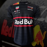F1 Round Neck T-Shirt Formula One Shirt Red Bull Racing Team FM0149 Printed All Over Size S-5XL