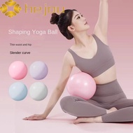 HEJOU Yoga Ball, 25cm PVC Pilates Ball, Pilates Equipment Thickened Slip Resistant Mini Exercise Fit