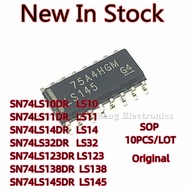 10PCS/LOT SN74LS10DR SN74LS11DR SN74LS14DR SN74LS32DR SN74LS123DR SN74LS138DR SN74LS145DR SOP-14 IC 