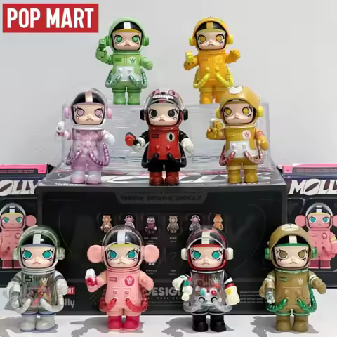 Hot Selling Popmart Mega Space Molly 100% Series 3 Blind Box Guessing Bag Handmade Desktop Ornament 