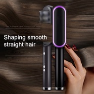 Hair Straightener Comb Heating Hair Straightener Styling Tool Comb Curler kskin  Sikat pelurus rambu