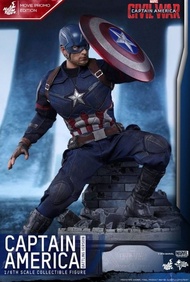 Hottoys Hot Toys – MMS360 – 美國隊長3：英雄內戰【美國隊長戰鬥版】Captain America Civil War Battle Damaged Battling ver