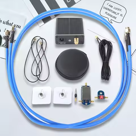 New 50K-500MHz Wideband Active Small Magnetic Loop Antenna LZ1AQ Amplifier HF AM FM VHF UHF SDR Rece