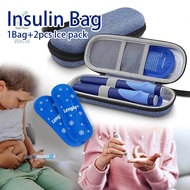 Insulin Cooler Bag With Gel Waterproof Insulin Cooler Portable Eva Thermal Insulated Pocket