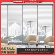 Self-adhesive curtain blackout curtain pleated curtain Bedroom home blackout curtain no-punch louver