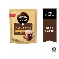 NESCAFE GOLD Dark Latte (34g X 12s) ohs