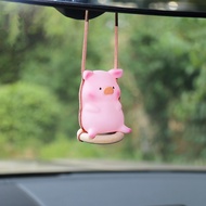 New Style Pig Swing Duck Car Pendant Swing Autumn Car Rearview Mirror Pendant Car Accessories Female