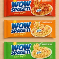 WOW SPAGEHETTI BOLOGNESE/CARBONARA/AGLIO OLIO