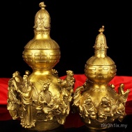 Hiasan Labu Loyang Gaya Cina Lapan Labu Abadi Labu Terbuka Tudung Labu Lapan Abadi Menyeberangi Laut