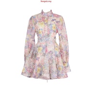 Latest Gothic Sasirangan Blouse with Puff Sleeves