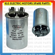 Aluminum capacitor 10uf 450v water pump parts.