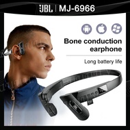 JBL MJ-6966 Bone Conduction Wireless Sport Headphones Wireless Bluetooth Earphone Noise Cancelling Stereo Microphone Earbuds With Plug-in Card Plus Digital Display