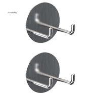 2pc Coffee Portafilter Holder Wall Mount,Self Adhesive Espresso Portafilter Rack for 51/53/58mm Port