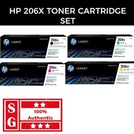 HP 206X High Yield (Black, Yellow, Cyan, Magenta) Original LaserJet Toner Cartridge HP 206X Toner Ca