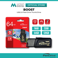 PENDRIVE BOOST USB 2.0 FLASH DRIVE PENDRIVE THUMB DRIVE STORAGE THUMBDRIVE WITH PLUG & PLAY DESIGN -