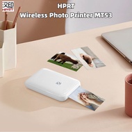 HPRT Wireless Photo Printer MT53 Small Color Pocket Bluetooth Portable Printer Polaroid Gift instant