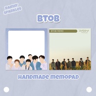 [FREE PHOTOCARD] BTOB Handmade Memopad / Notepad