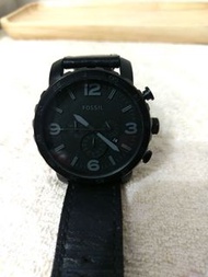Fossil  JR1354 大世紀戰神三眼粗曠男款腕錶