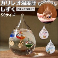 Mira Japan Water Drop Shape Super Healing Storm Bottle Weather Galileo Thermometer Colorful Balloon 