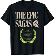 SARA Casual Casual The Epic Sagas Gift Odysseus Musical T-Shirt