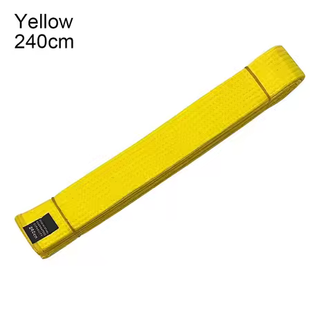 1Pcs TKD Aikido Uniform Taekwondo Belt Easy Fasten Polyester Cotton Judo Karate Ranking Waistband Co