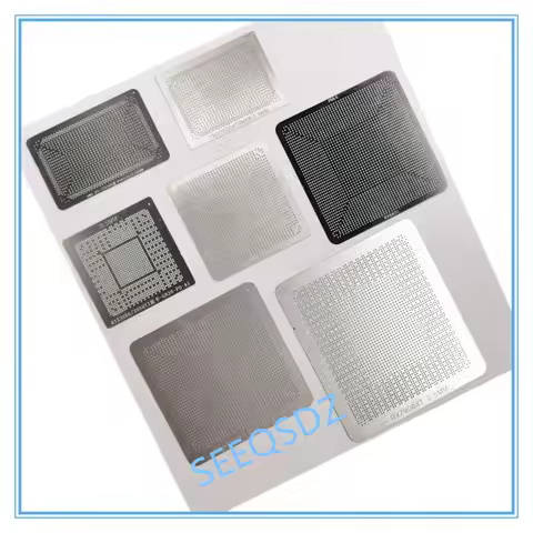 7pcs Direct Heating Stencil for RTX3050 R9-7940HS RX6600XT 215-130000006 RX6800XT RTX6800 RX7900XT R