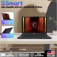 Msi stealth A16 AI+ A3XWHG-079us [16" QHD+ (2560 x 1600) OLED ,AMD Ryzen AI 9 HX 370 ,32GB, 2TB]