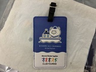日本 藍色 豬豬 行李 牌 club tourism kumaboo